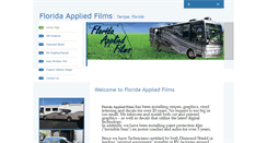 Desktop Screenshot of floridaappliedfilms.com